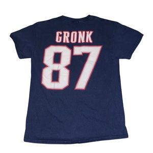 New England Patriots: Rob Gronkowski Vintage T-Shirt: NFL Champs: GRONK
